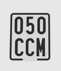 050 CCM Schild