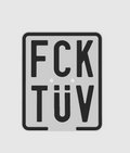 FCK TÜV Schild