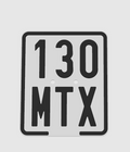 130 MTX Schild